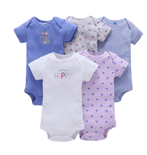 Five-piece summer girl piece set - Mubimart