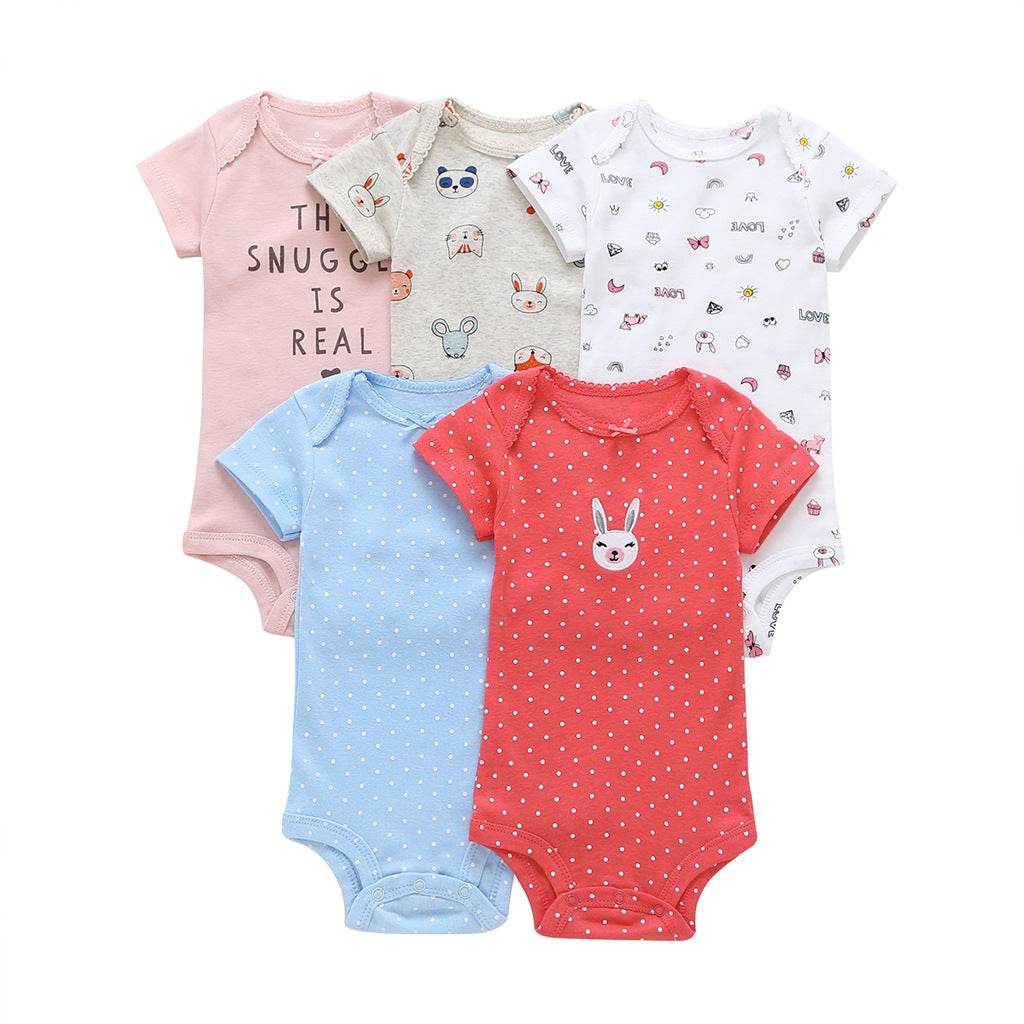 Five-piece summer girl piece set - Mubimart