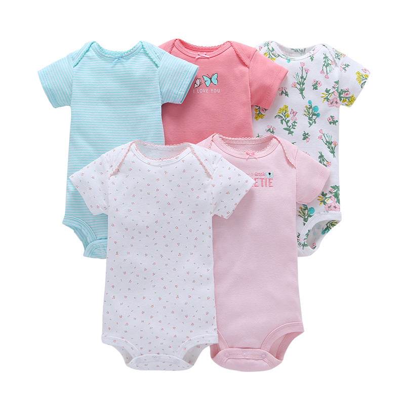 Five-piece summer girl piece set - Mubimart