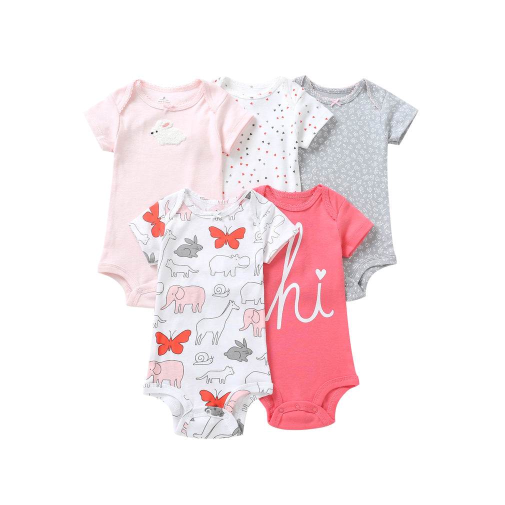 Five-piece summer girl piece set - Mubimart
