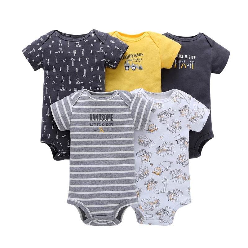 Five-piece summer girl piece set - Mubimart