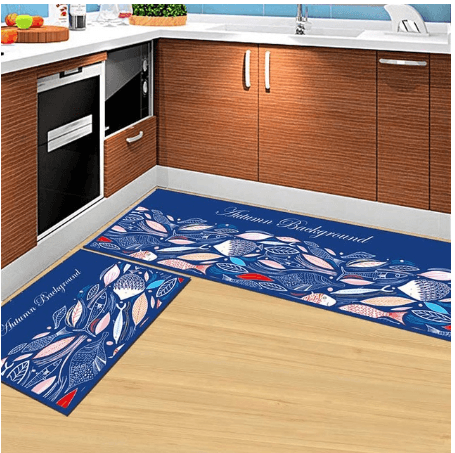 Floor-mats-non-slip-oil-proof-household-machine-washable-door-mats-bathroom-bathroom-bedside-rugs-Mubimart-7803 - Mubimart