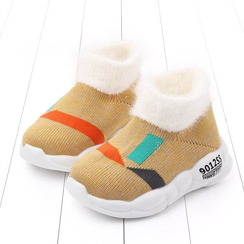 Flying knit girls sneakers - Mubimart