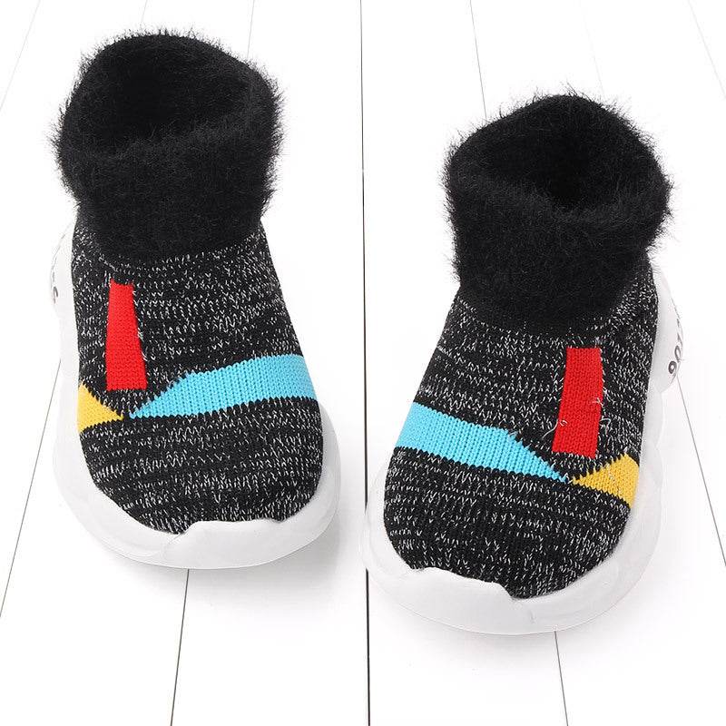 Flying knit girls sneakers - Mubimart