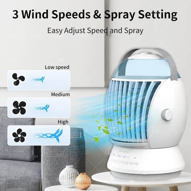 Fog Fan Desktop Student Office Air Cooler - Mubimart