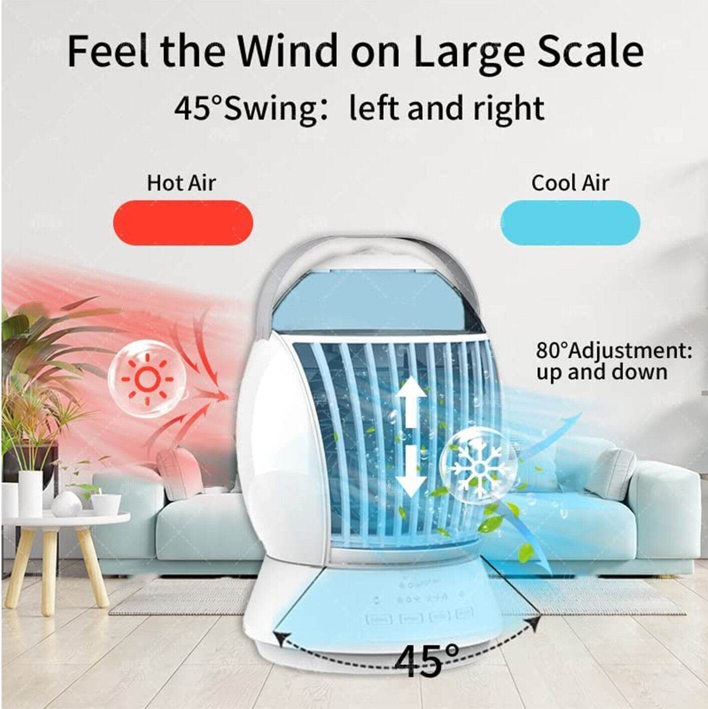 Fog Fan Desktop Student Office Air Cooler - Mubimart