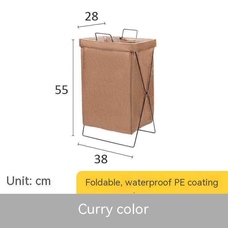 Foldable Fabric Laundry Basket Large Storage - Mubimart