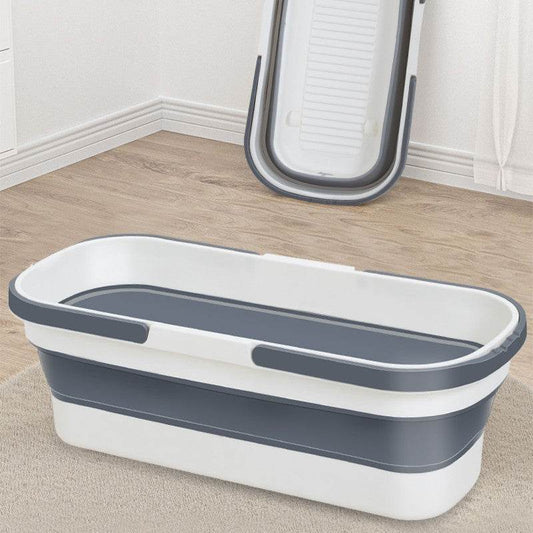 Foldable Plastic Mop Bucket For Household Use - Mubimart