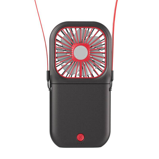 Folding Fan Creative Mini Large Wind Electric Fan Portable - Mubimart