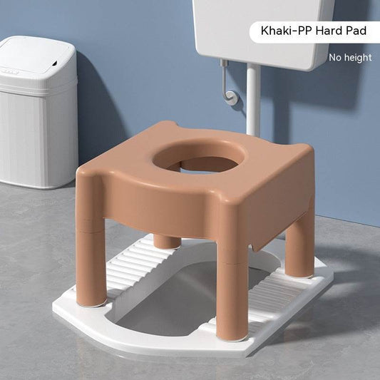 Folding Toilet Simple Seat Frame For Pregnant Women - Mubimart