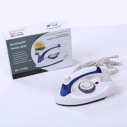 Folding travel home steam iron hand-held mini electric iron small portable ironing ironing machine - Mubimart