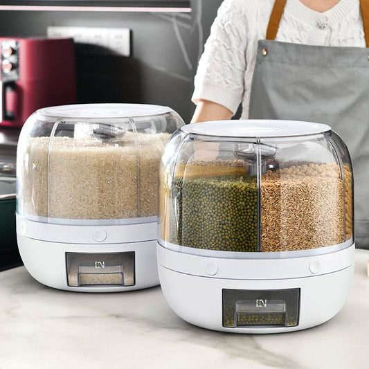 Food Grade Plastic Storage Storage Grain Kitchen Rice Bucket - Mubimart