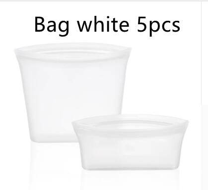 Food Silicone Bag Fresh-keeping Storage Box - Mubimart