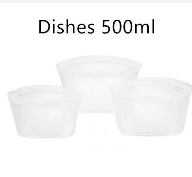 Food Silicone Bag Fresh-keeping Storage Box - Mubimart