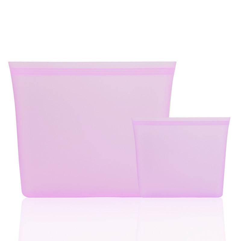 Food Silicone Bag Fresh-keeping Storage Box - Mubimart