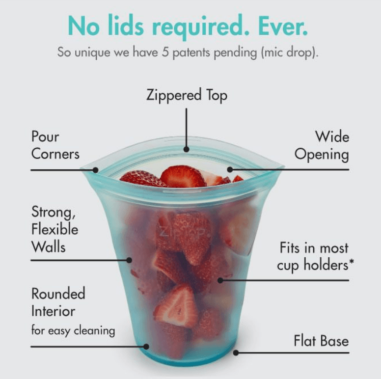 Food Silicone Bag Fresh-keeping Storage Box - Mubimart