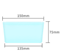 Food Silicone Bag Fresh-keeping Storage Box - Mubimart