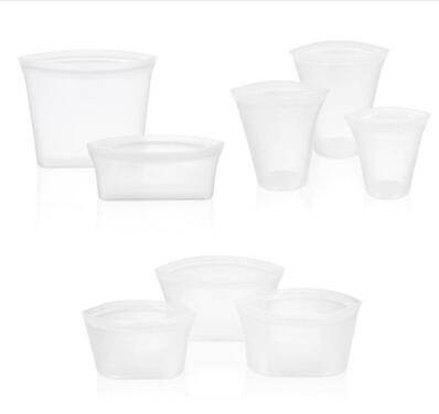 Food Silicone Bag Fresh-keeping Storage Box - Mubimart