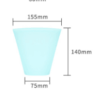 Food Silicone Bag Fresh-keeping Storage Box - Mubimart