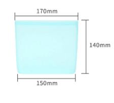 Food Silicone Bag Fresh-keeping Storage Box - Mubimart