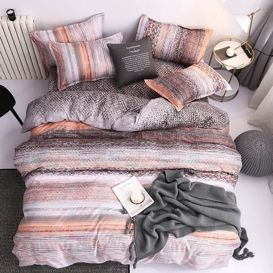 Four piece bed sheet set - Mubimart