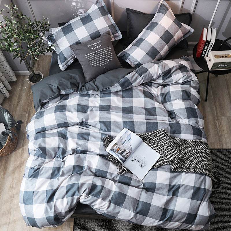 Four piece bed sheet set - Mubimart