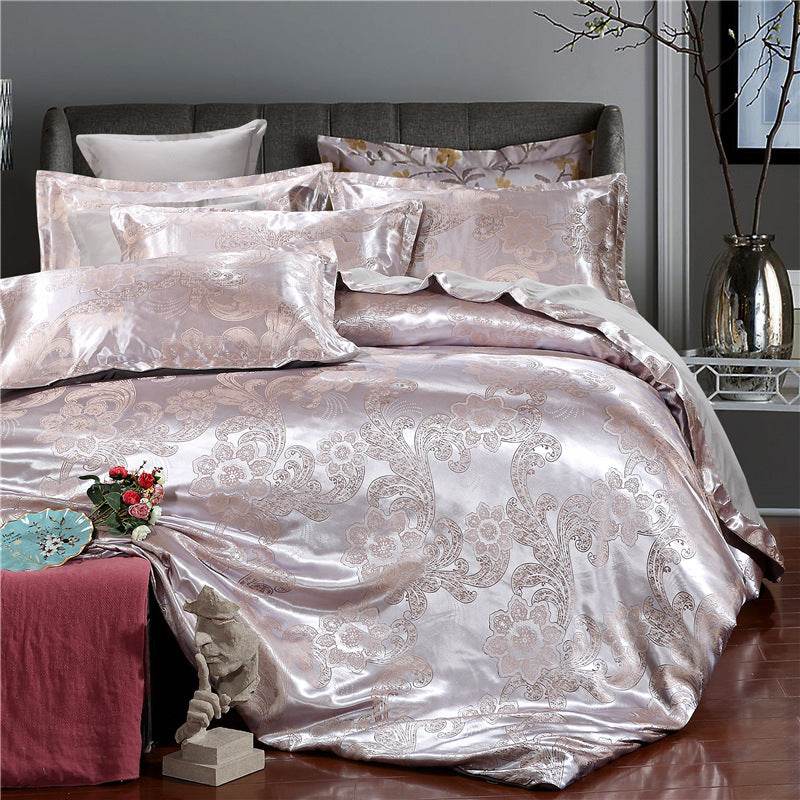 Four-piece jacquard set - Mubimart