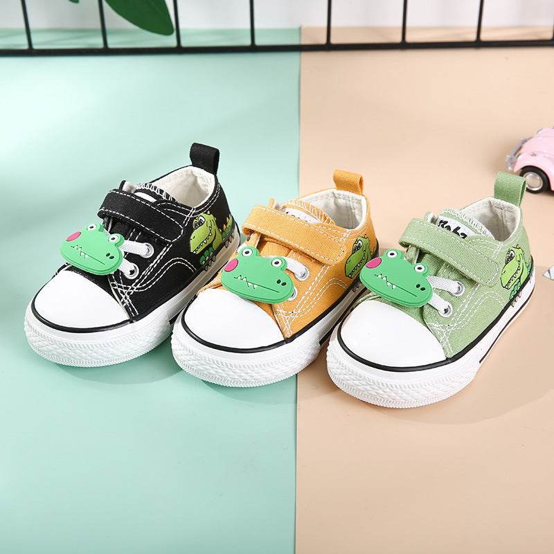 Frog Cartoon Baby Toddler Shoes Soft Sole - Mubimart
