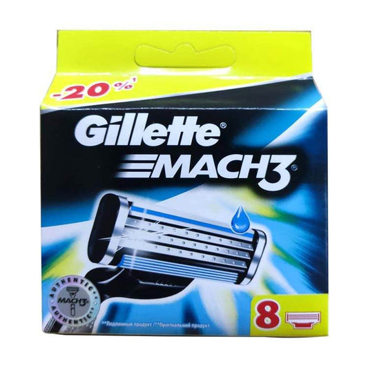 Front Speed 3 Razor Blade Razor, 8 Replacement Blades - Mubimart