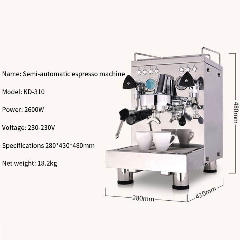 Full Semi-automatic Espresso Machine For Home And Business Use - Mubimart