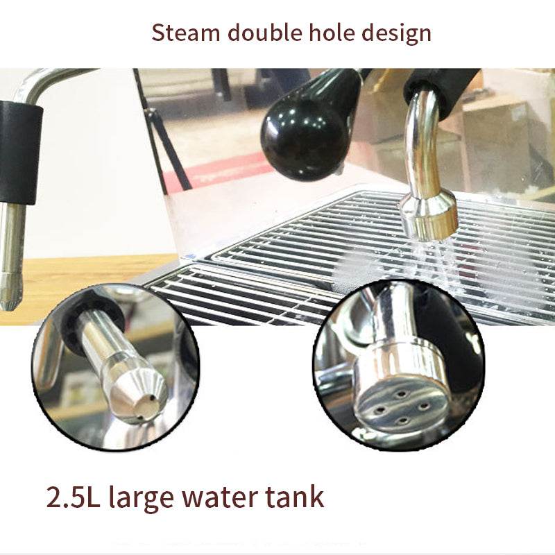 Full Semi-automatic Espresso Machine For Home And Business Use - Mubimart