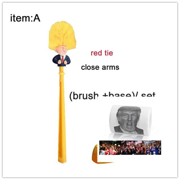 Funny Donald Trump Toilet Brush - Mubimart