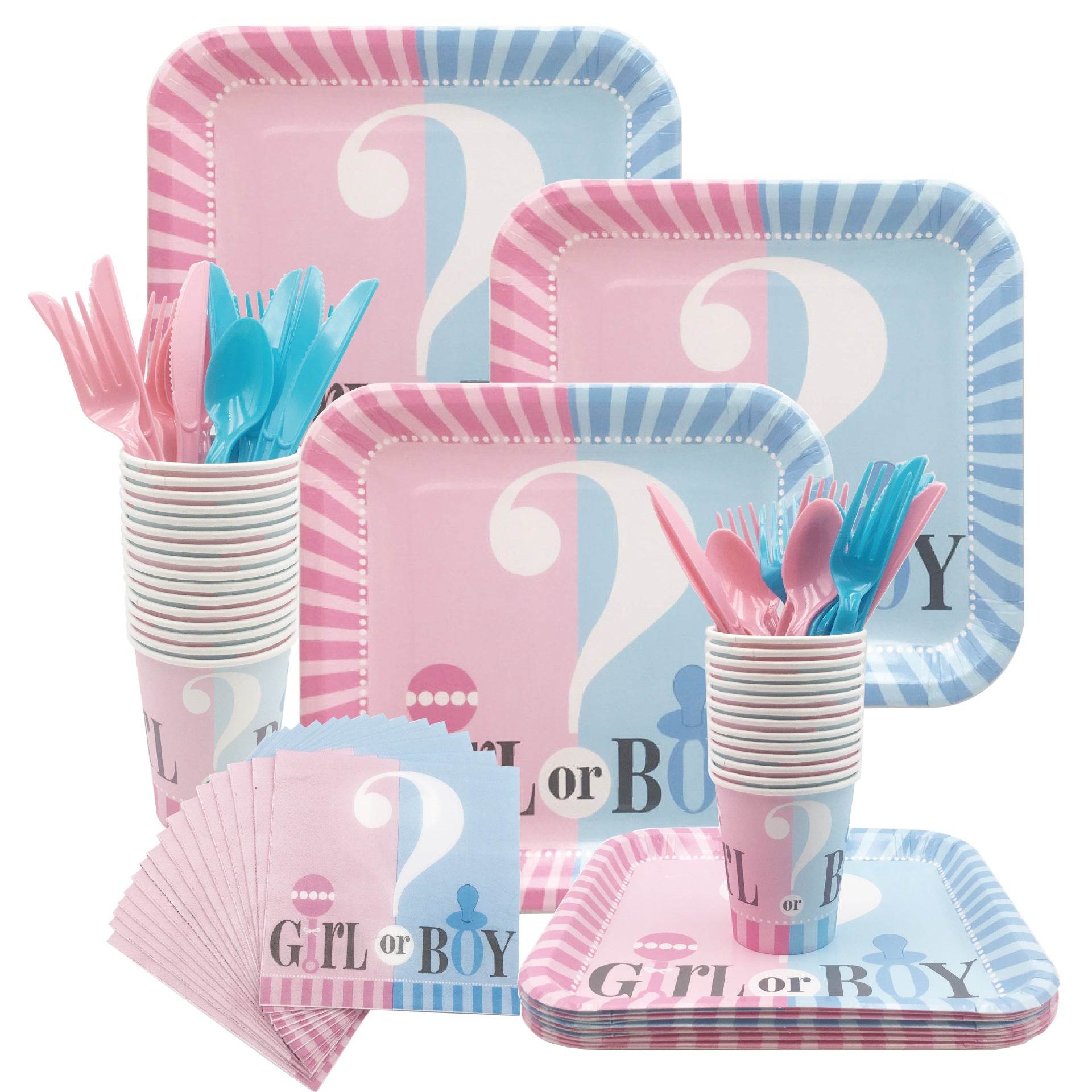 Gender Reveal Party Supplies Balloon Decoration Set - Mubimart