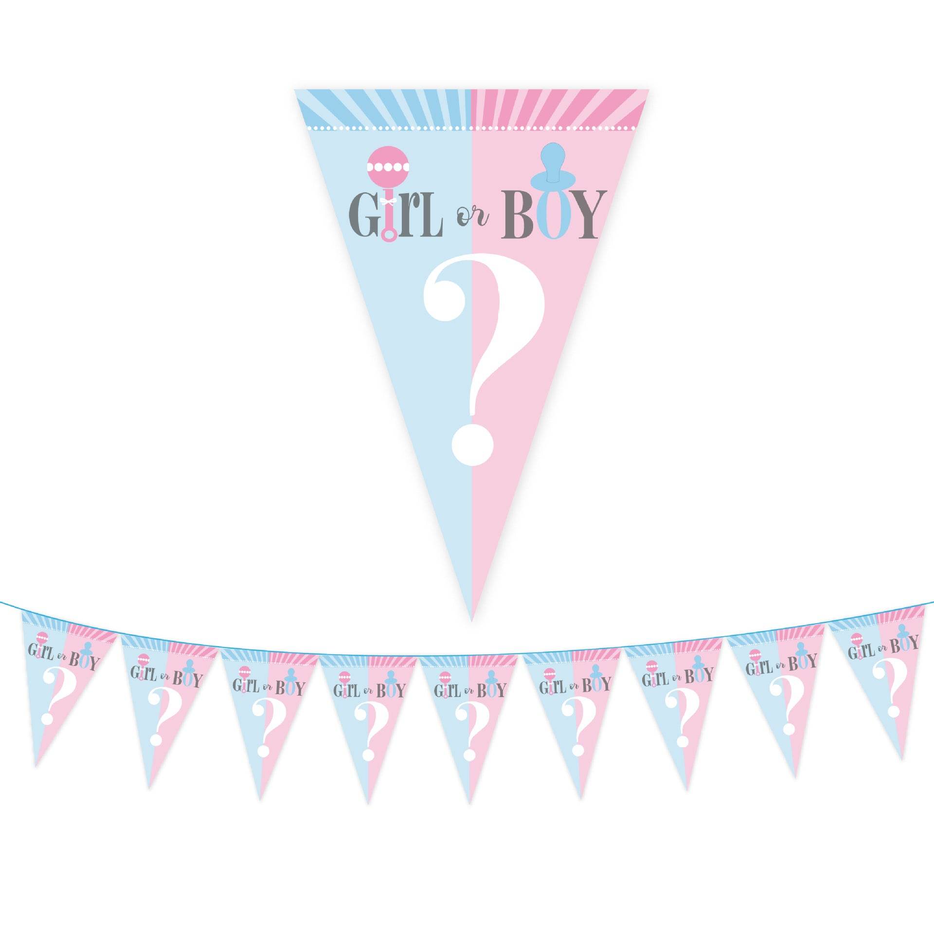 Gender Reveal Party Supplies Balloon Decoration Set - Mubimart