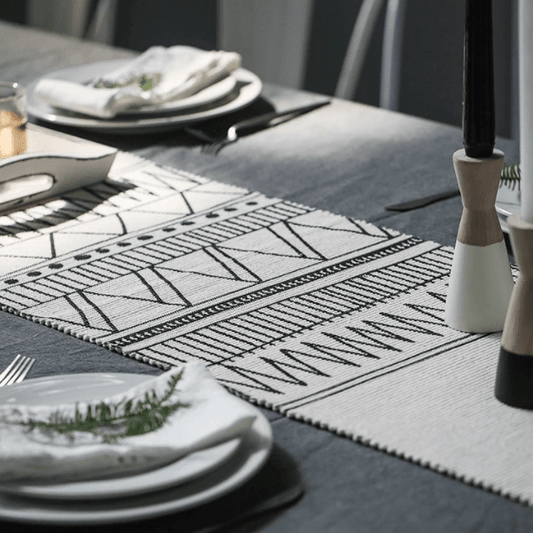 Geometric tablecloth - Mubimart