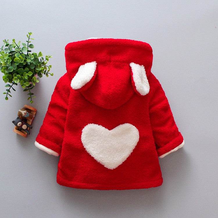 Girl Outerwear Children Clothing Warm Winter Coats - Mubimart