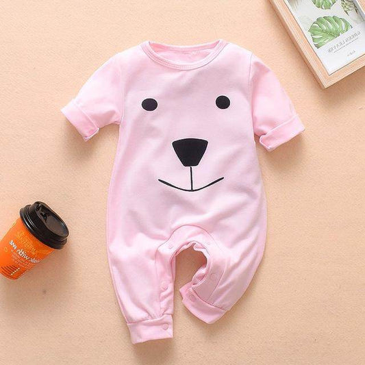 Girl Romper Printed Jumpsuit Child Playsuit - Mubimart