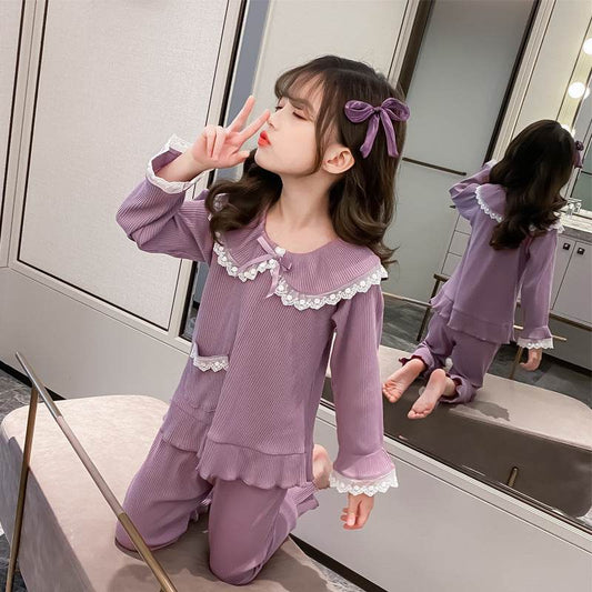 Girls' Suits, Autumn Clothes, Western Style, Children's Clothes - Mubimart