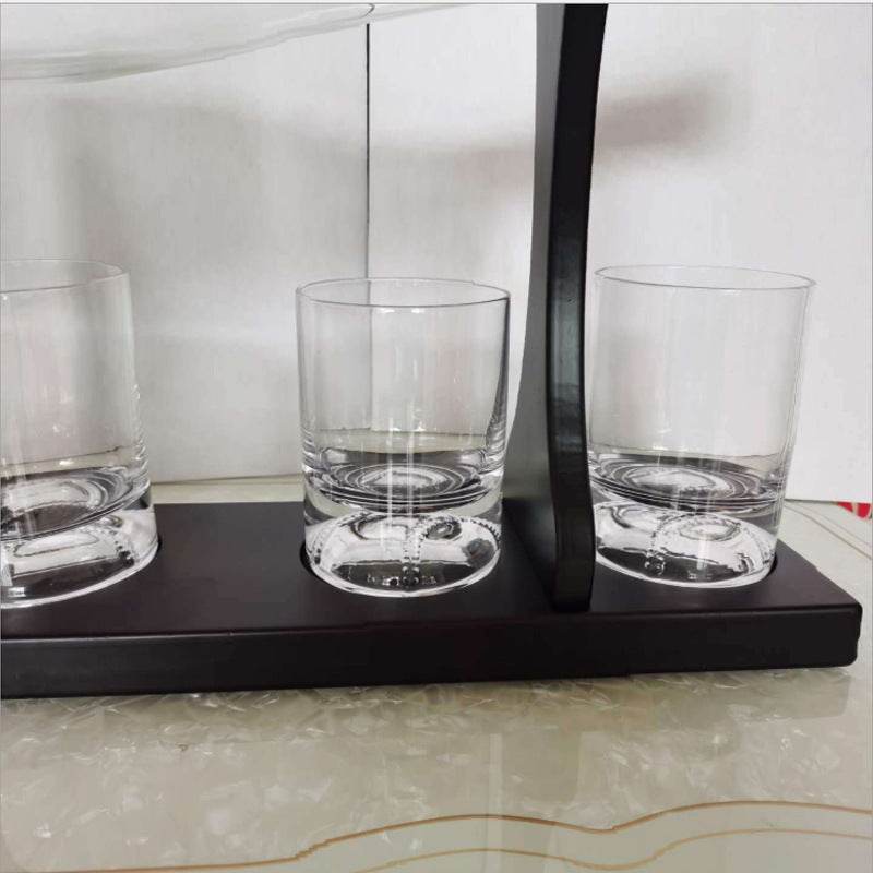 Glass Baseball Bottle Glass Decanter Baseball Cup Glass Decanter Creative Shaped Glass Bottle - Mubimart