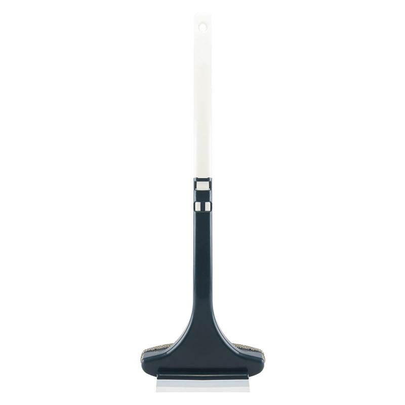 Glass Cleaning Tool Cleaning Brush Washing Window Cleaner Squeegee Wiper Long Handle Head Brush Window Cleaner Scrubbe - Mubimart
