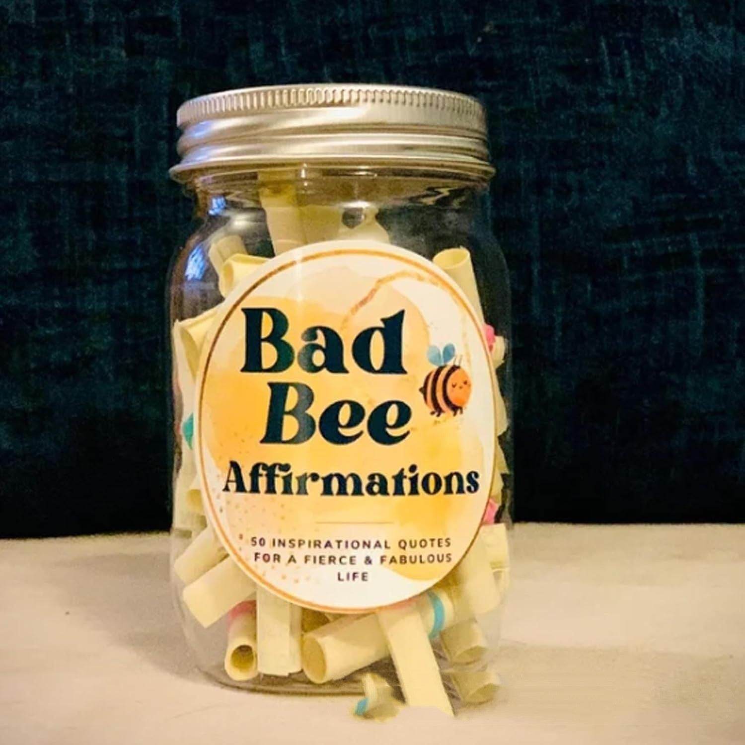 Glass Daily Surprise Encouragement Jar - Mubimart