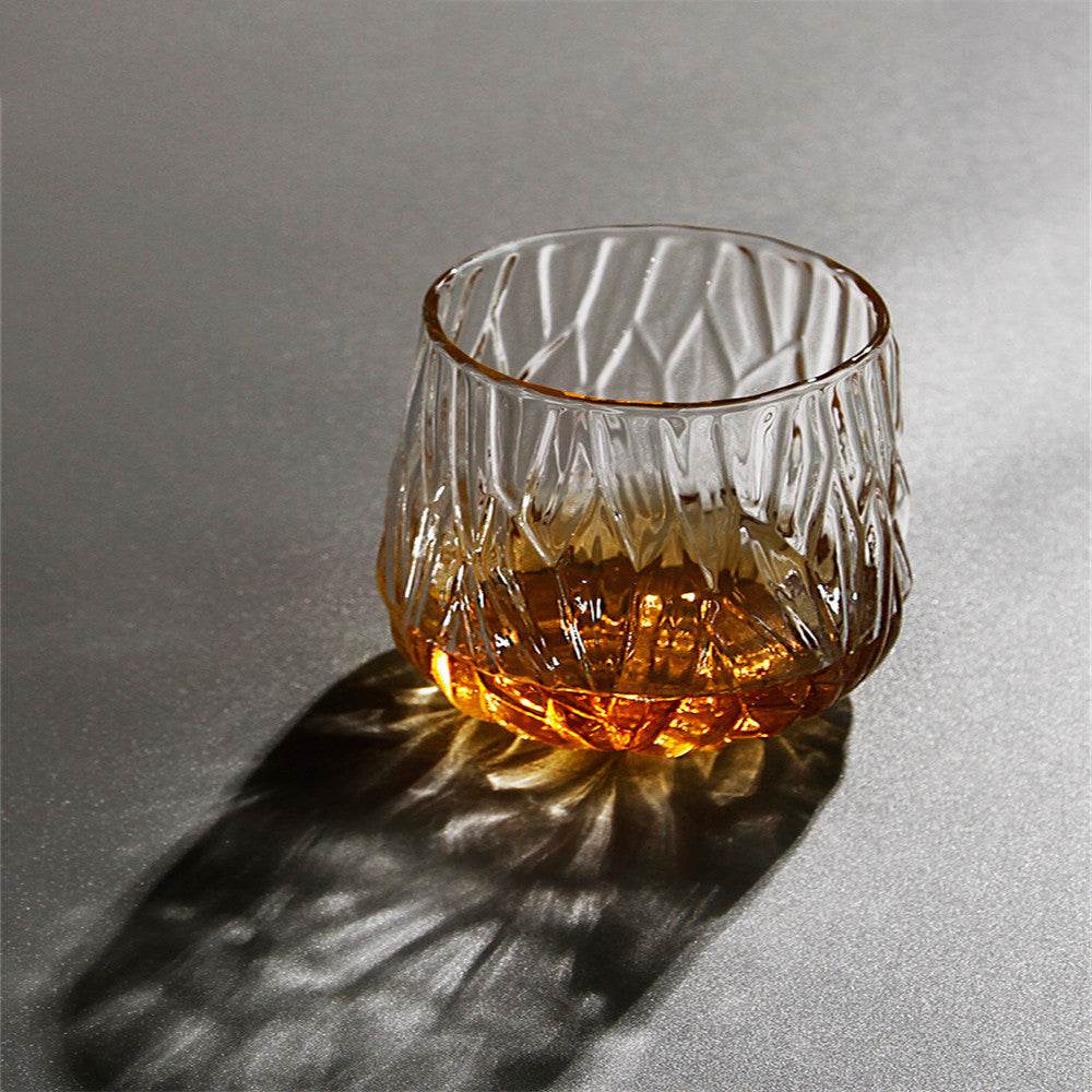 Glass Whisky Water Glass Drink Cup Nordic Ins Style - Mubimart