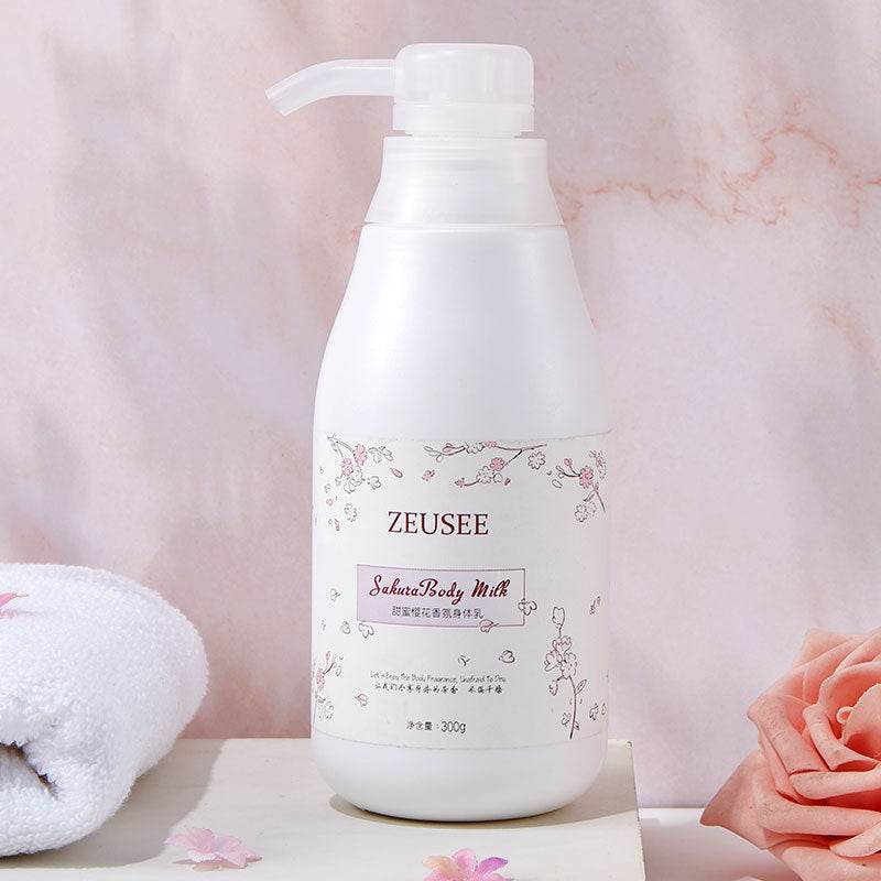 Goat's Milk Body Lotion Cherry Blossom Moisturizing - Mubimart