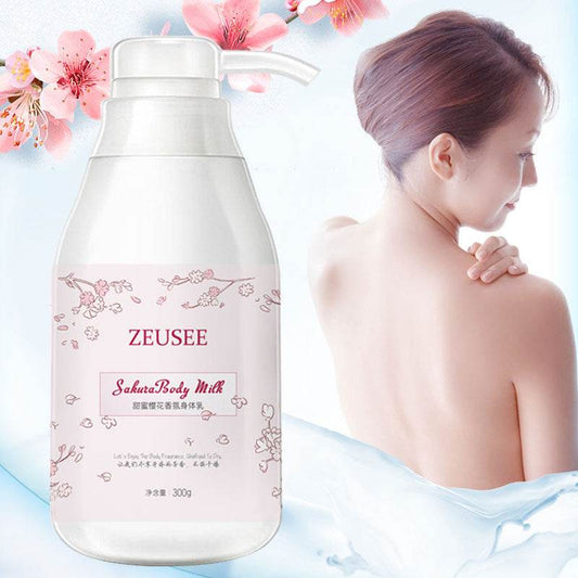 Goat's Milk Body Lotion Cherry Blossom Moisturizing - Mubimart