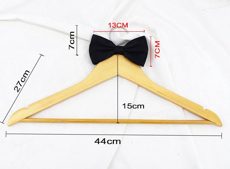 Groom Hanger Wedding Name Solid Wood Carving - Mubimart