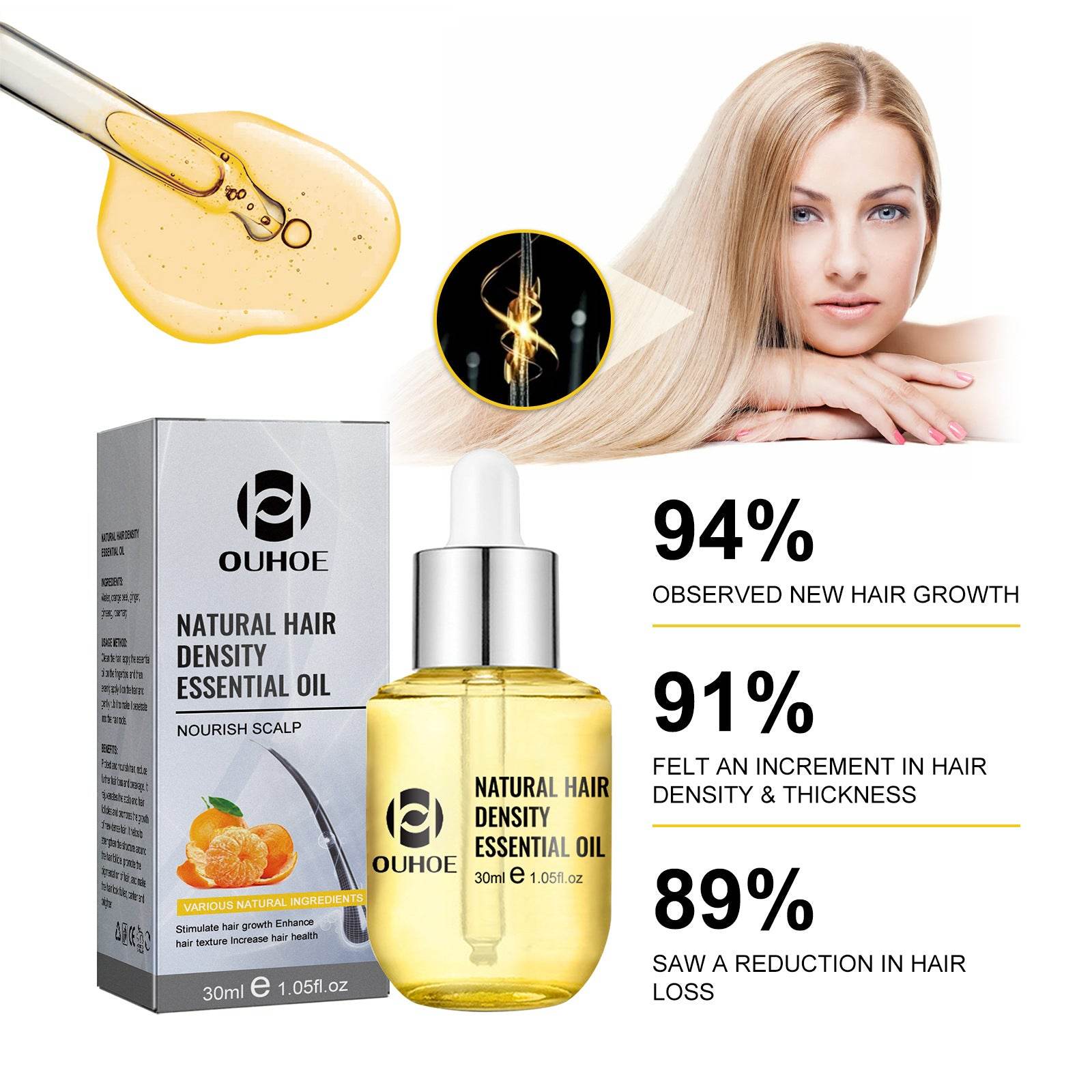 Hair Care Essential Oil Moisturizing And Thick - Mubimart