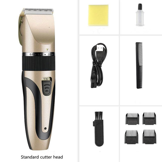 Hair Clipper, Electric Clipper, Rechargeable Electric Clipper - Mubimart
