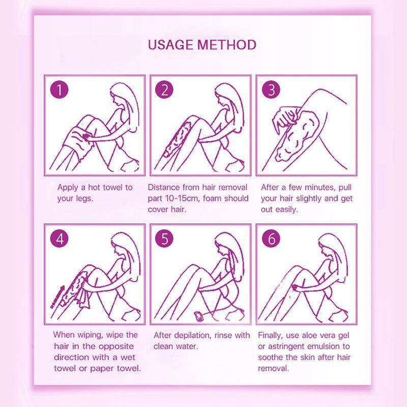 Hair Removal Cream Spray Foam - Mubimart