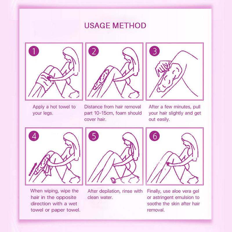 Hair Removal Cream Spray Foam - Mubimart