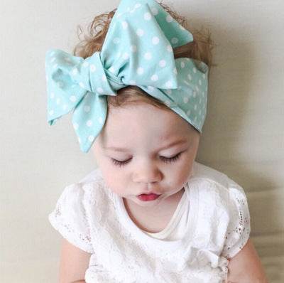Hair tie baby lace bow hair accessories - Mubimart